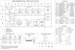 BẢN VẼ 2D BỐ TRÍ TỔNG THỂ THIẾT BỊ