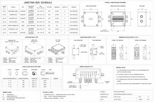 BẢN VẼ 2D CHI TIẾT HỘP ĐẦU NỐI CÔNG NGHIỆP