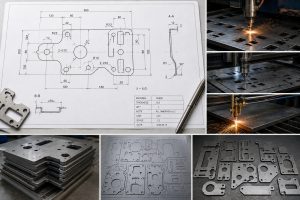 Bản Vẽ 2D Cho Máy Cắt Kim Loại Laser, CNC, Gas