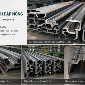 Thép định hình dập nóng theo yêu cầu