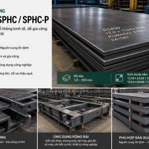 Thép thông dụng SS400 – SPHC – SPHC-P